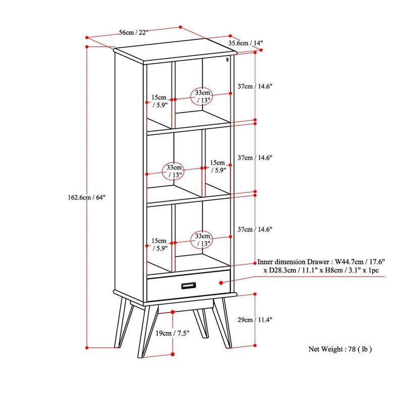 Clotra Bookcase image number 8