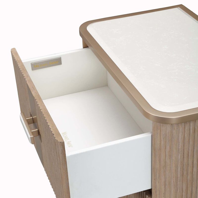 West Kensington 2-Drawer Nightstand - Sea Salt Caramel image number 5