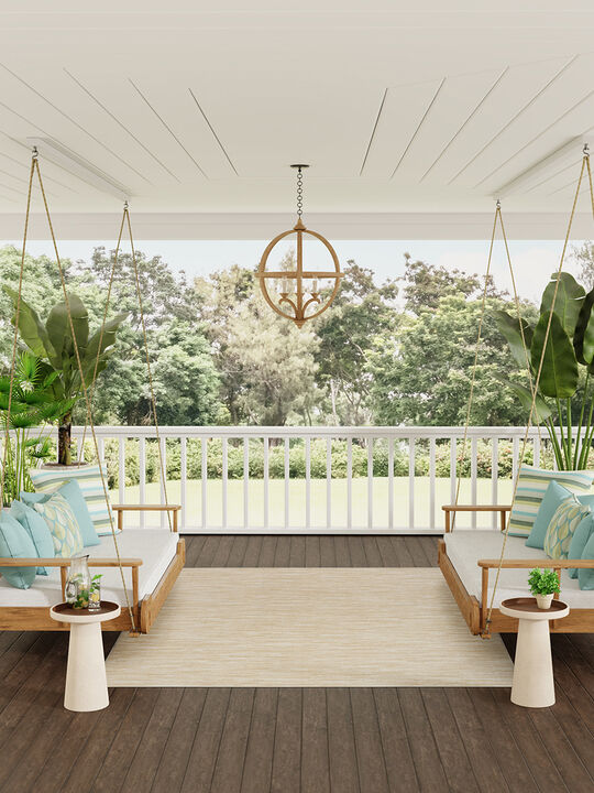 Nourison Essentials NRE01 Ivory/Gold 8' x 10' Rug