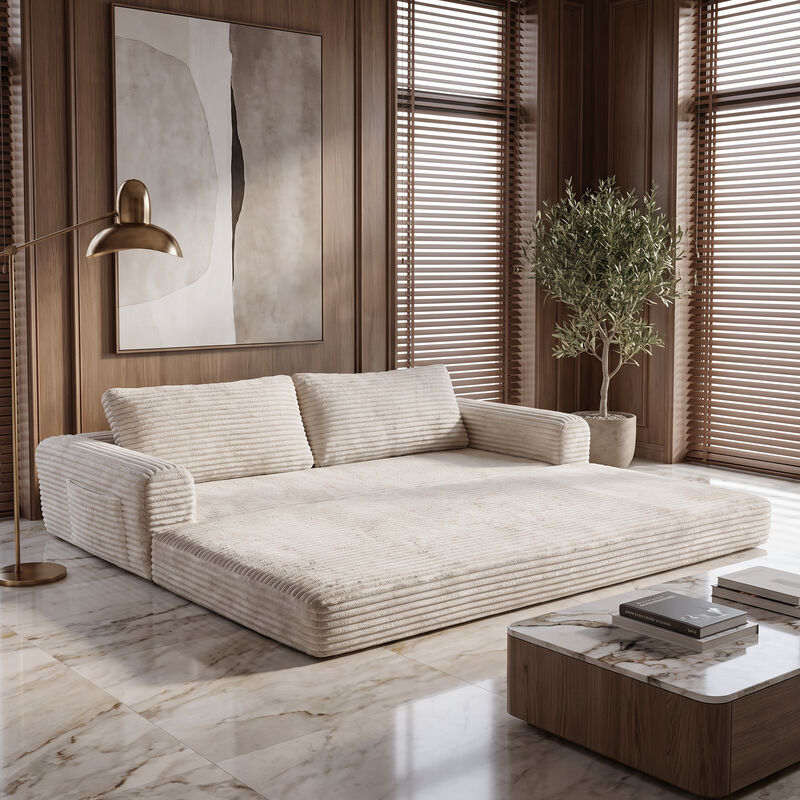 Wujord Convertible Sleeper Sofa Bed image number 2