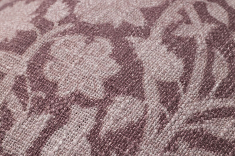 Kathleen Wine 18''x18'' Cover w/ Down Pillow image number 3