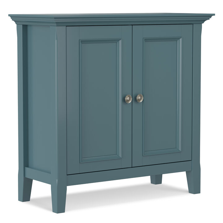 Simpli Home Amherst Low Storage Cabinet