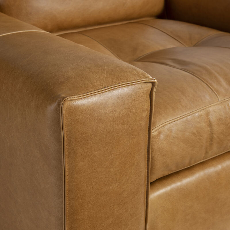 Nest Leather Swivel Chair image number 4
