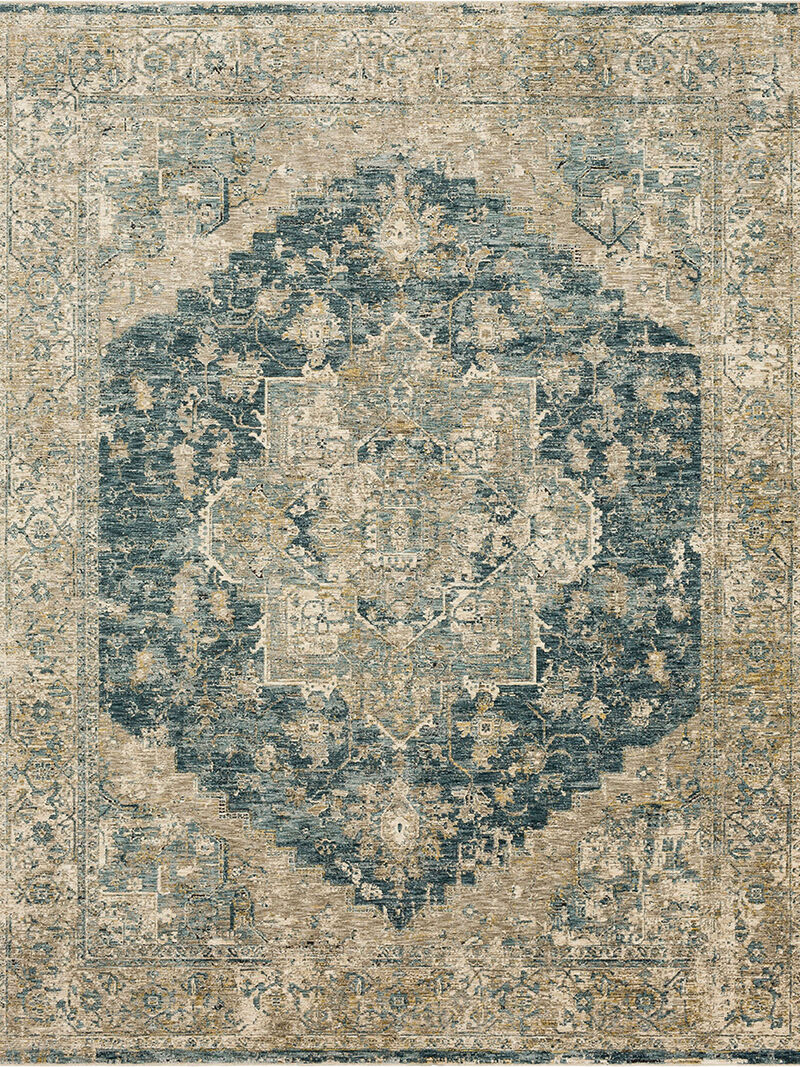 Marash Ezine Blue 9' X 12' 2" Rug