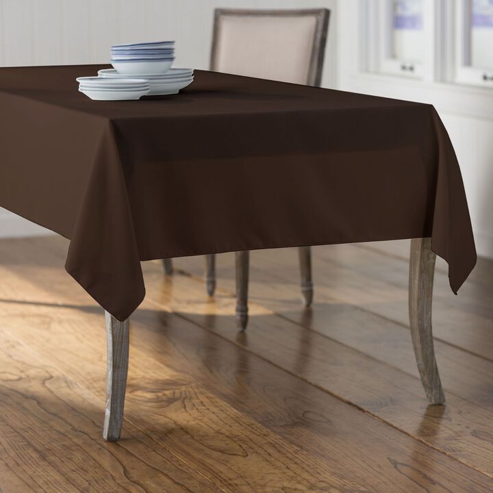 Rectangular Tablecloth 60 by 102 Inch Polyester Poplin Fabric