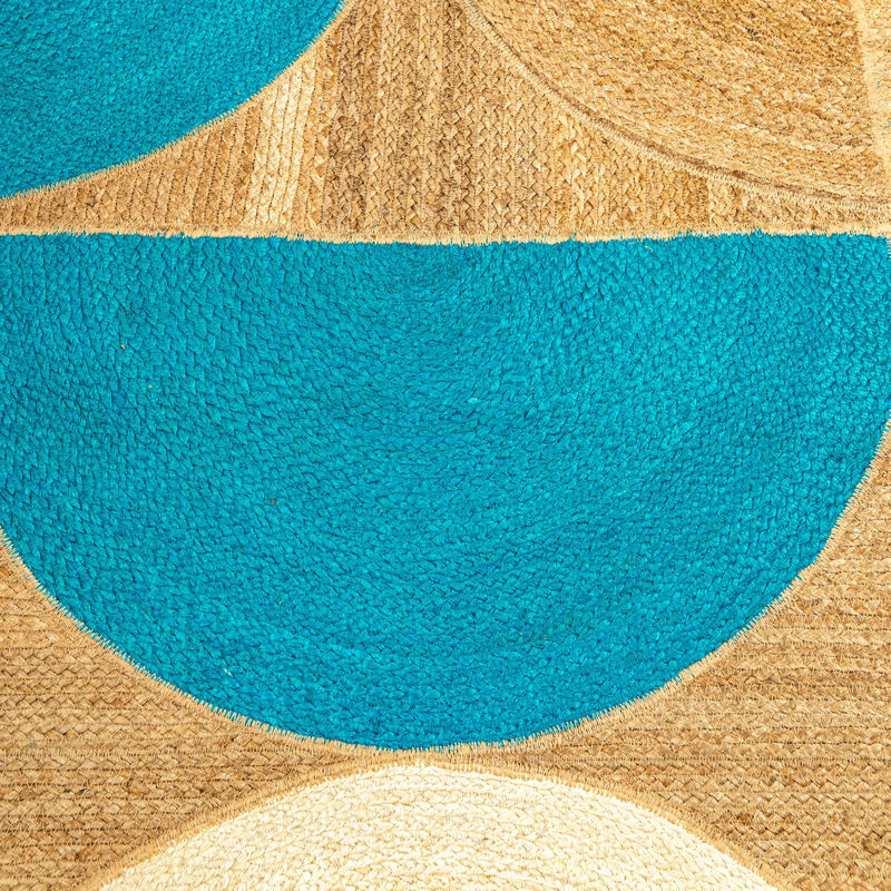 Hand-Made Abstract Jute Carpet image number 2