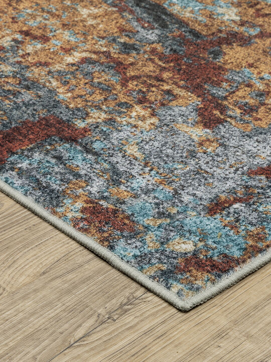 Sumter 5' x 7' Blue Rug
