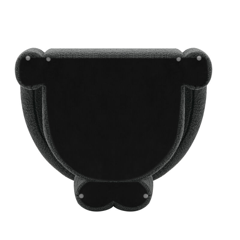 Darian Black Accent Chair