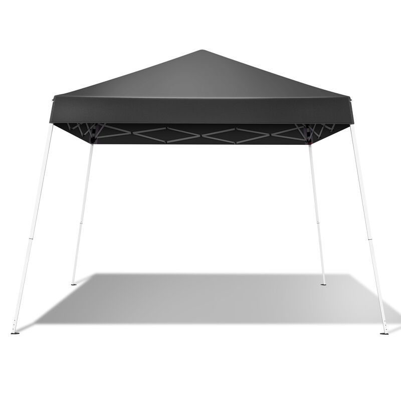 Instant Pop-Up Canopy with Slant Legs, Foldable Outdoor Tent for Patio & Camping