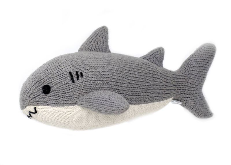 Handmade Knit Shark image number 0
