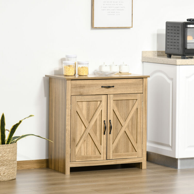 Hibgwa Farmhouse Sideboard Buffet Cabinet image number 1
