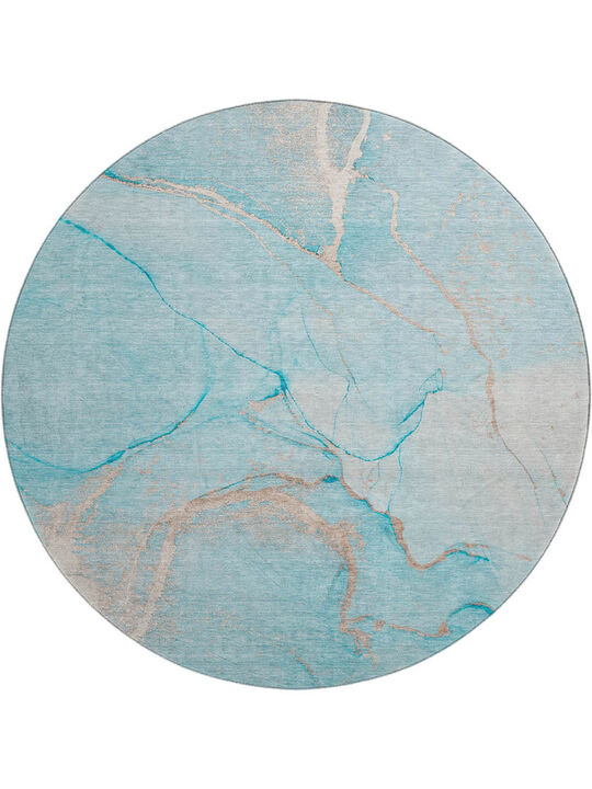 Odyssey OY7 Teal 8' Rug