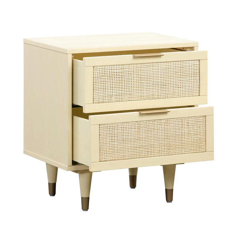 Casafoyer Sierra Buttermilk Nightstand image number 3