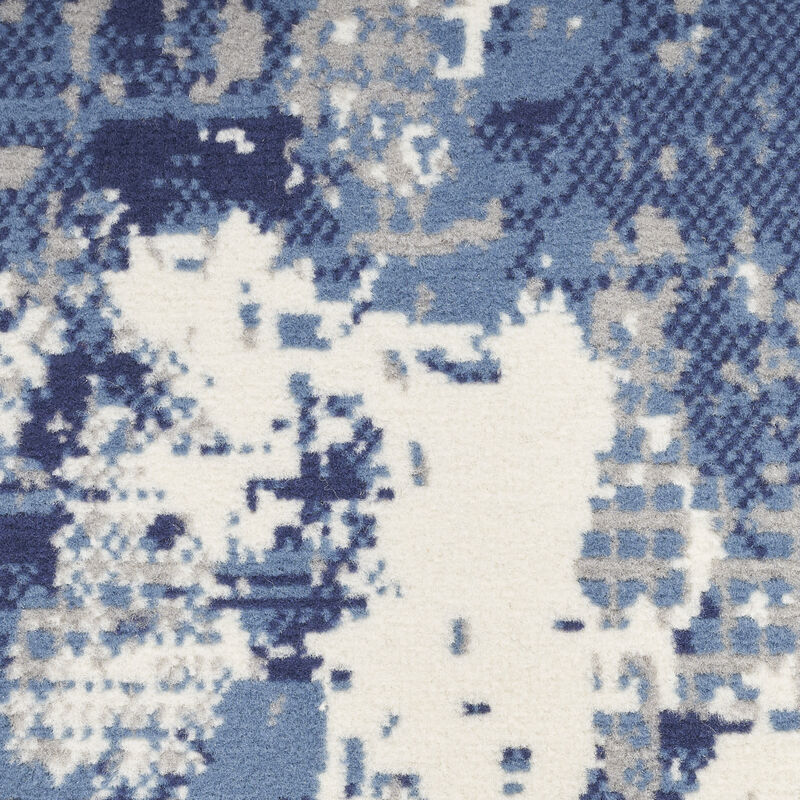 HomeRoots Abstract Power Loom Area Rug image number 2
