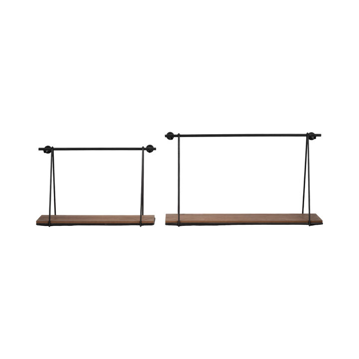 S/2 Swing-Like Wall Shelves