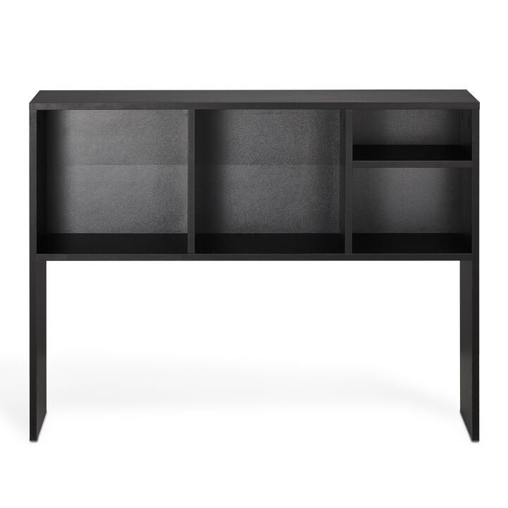 Compact Desktop Bookshelf with Display Shelf and Stable Non-Slip Feet