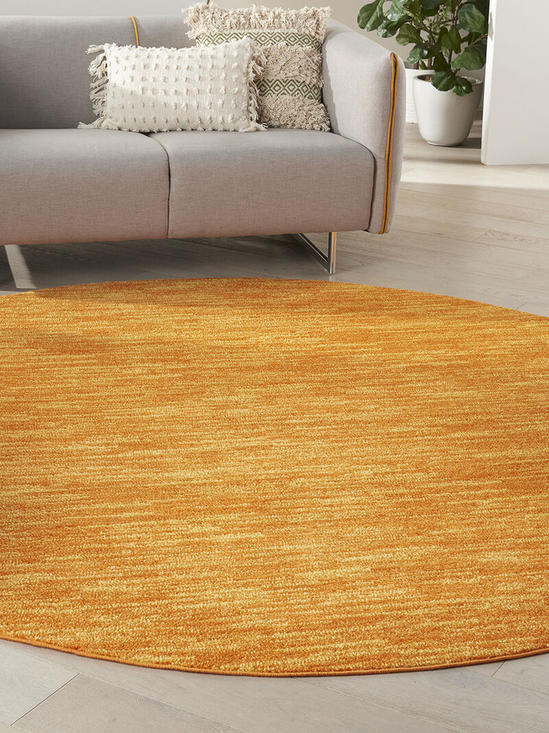 Nourison Essentials NRE01 Sunburst 8' x Round Rug