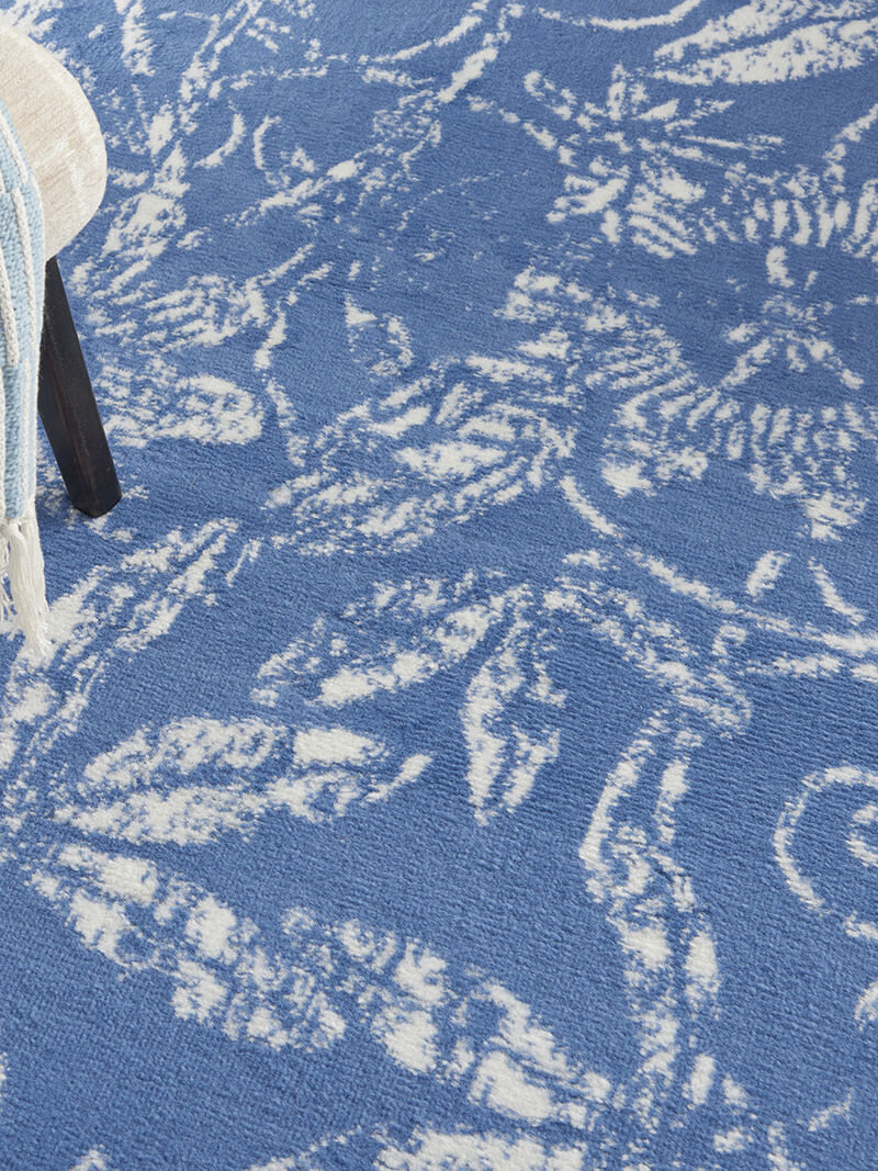 Whimsicle WHS05 Blue 4' x 6' Rug