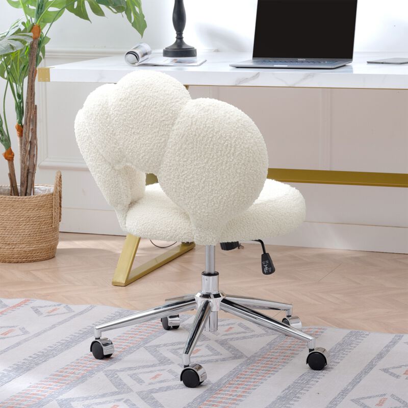 Adjustable Swivel Vanity Chair image number 3