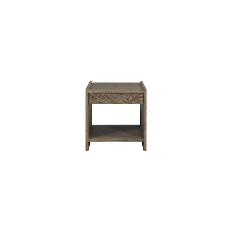 Transitional Elements End Table - Cocoa image number 2