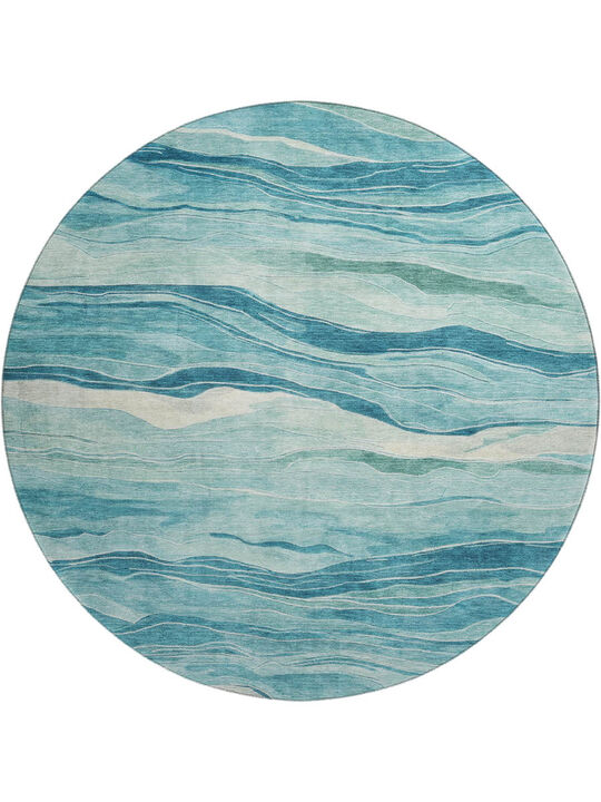 Pacifica PA6 Turquoise 8' Rug