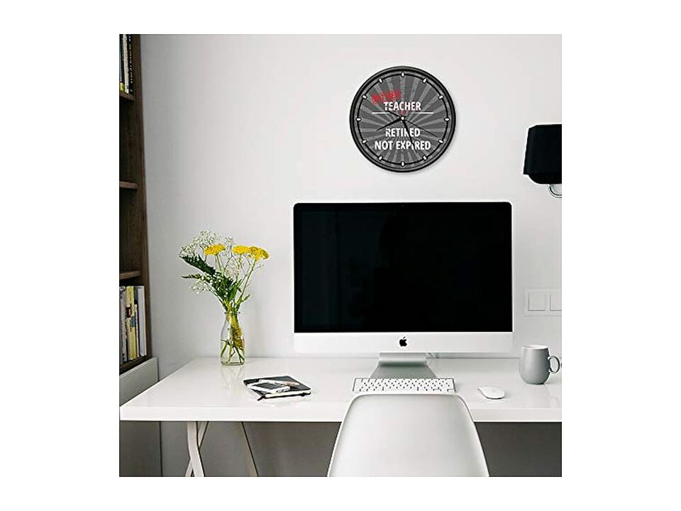 Retired Car Mechanic Precision Expired Wall Clock Bedroom Decor
