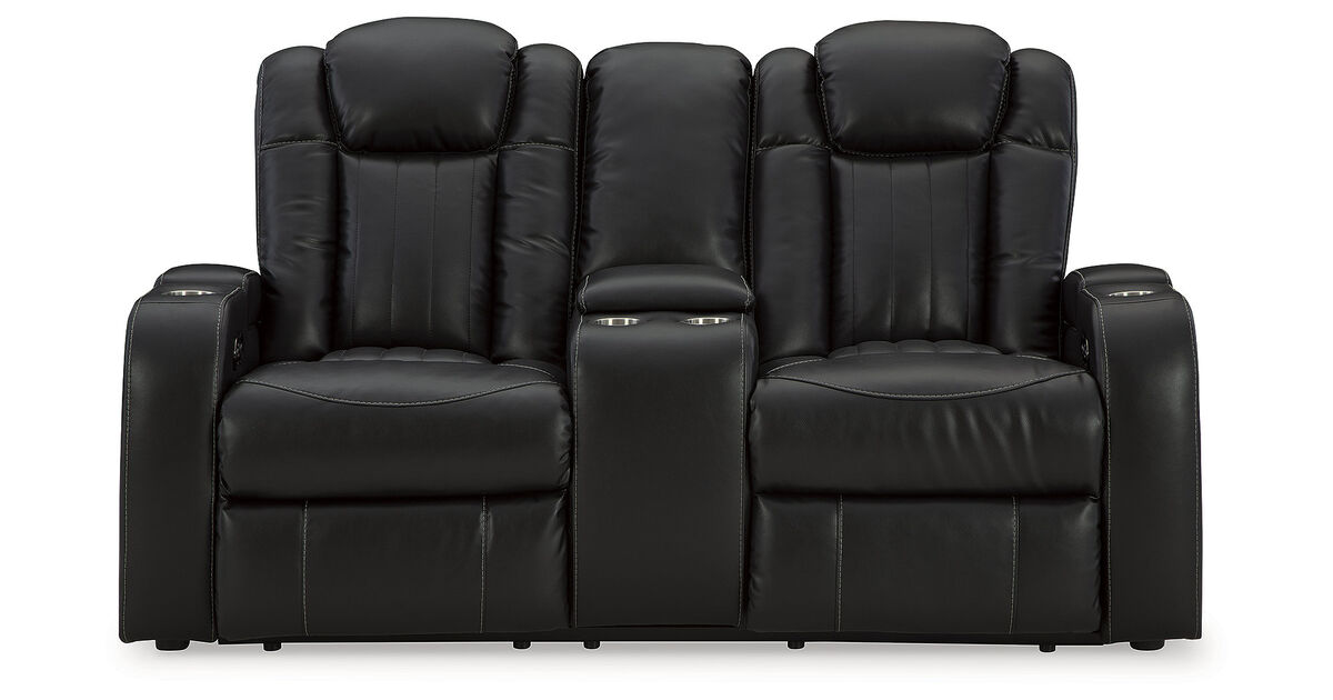 Caveman Den Power Recline Loveseat