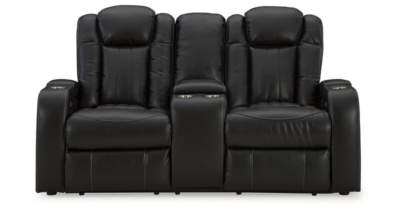 Caveman Den Power Recline Loveseat
