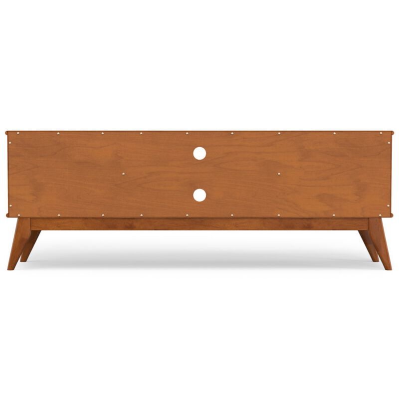 Rentha Mid Century Modern Solid Wood TV Stand image number 8