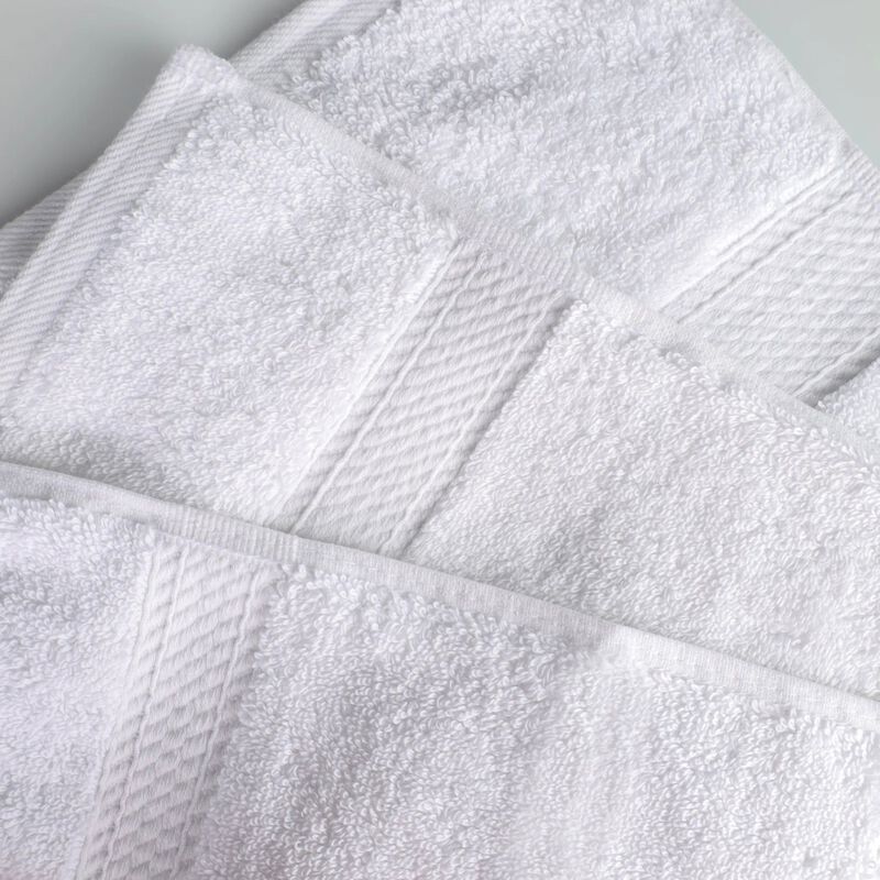 Egyptian Cotton Plush Bath Sheet Set of 2, Soft Absorbent Towels image number 2