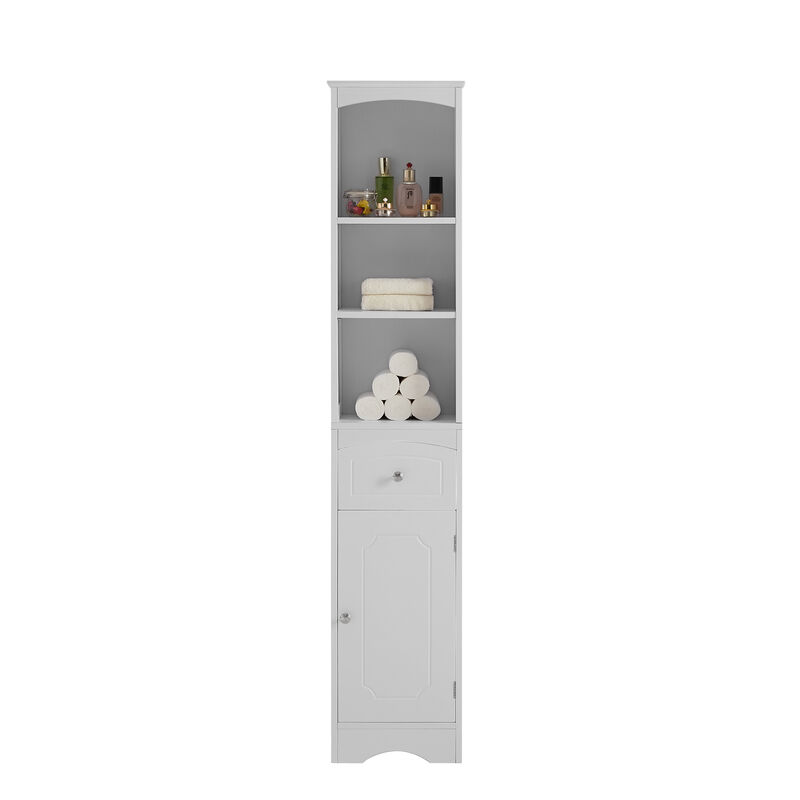Merax Classic Freestanding Bathroom Storage Cabinet with Drawer