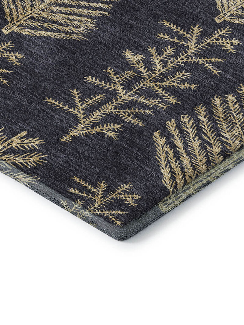 Merry & Bright MY21 Black 8' x 10' Rug