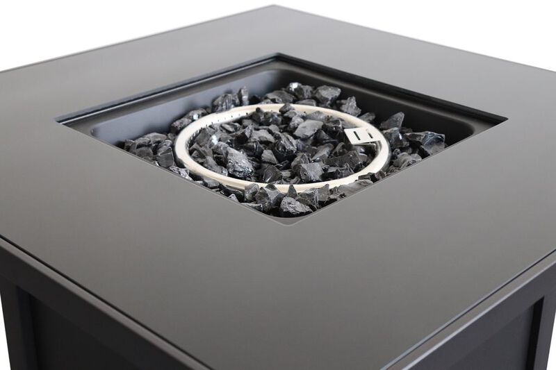 Square Black 30" Firepit image number 6