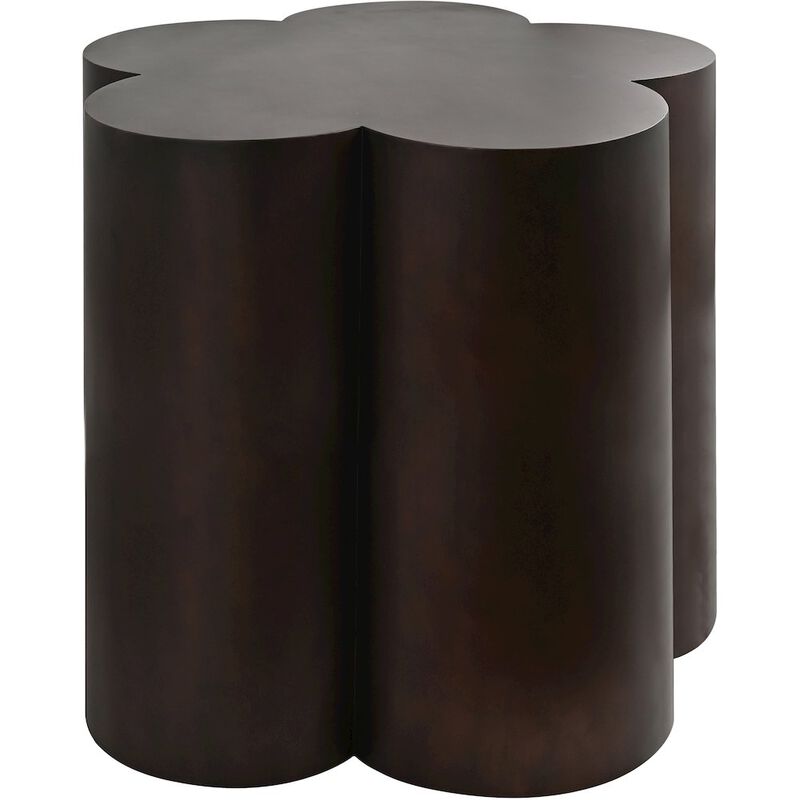 Meridian Furniture Lucky Brown Iron End Table