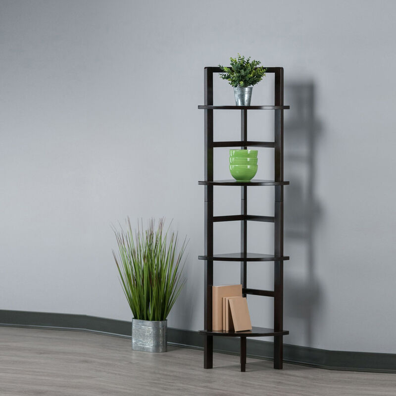 Aiden Corner Baker's Rack, Coffee