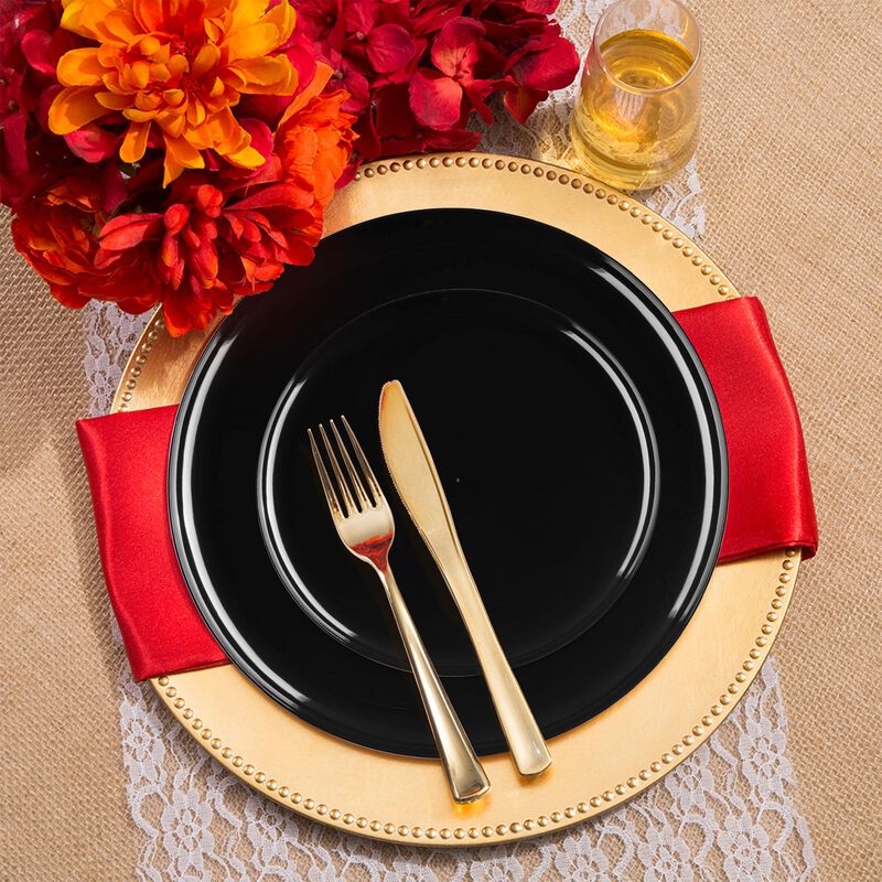 Flat Round Plastic Wedding Value Set (30 Sets) image number 7