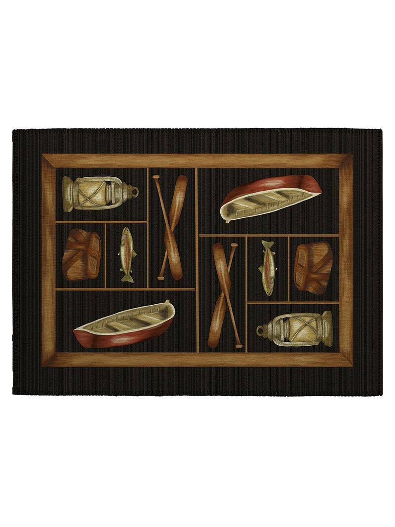 Excursion EX4 Black 20" x 30" Rug