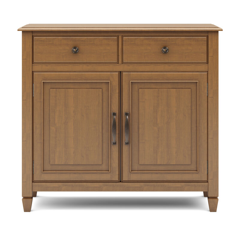Connaught 40 inch Wide Solid Wood Traditional Entryway Storage Cabinet