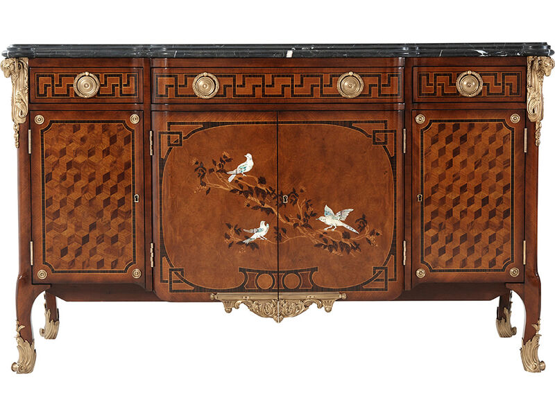 King's Aviary Decorative Chest