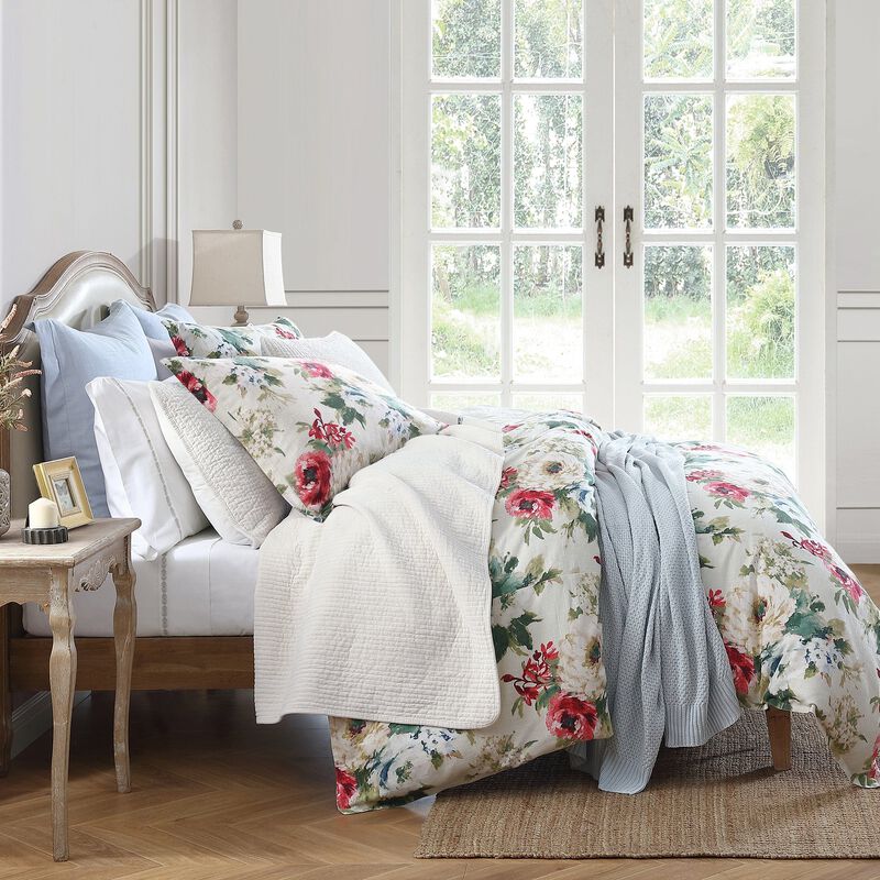 Peony Blossom King Duvet Cover Set image number 2