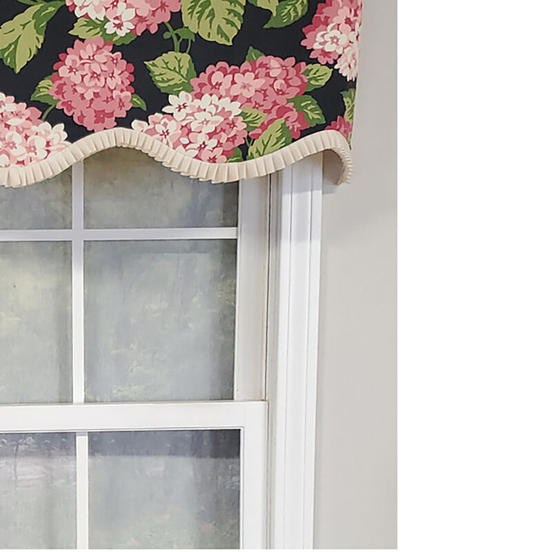 RLF Home Luxurious Modern Design Classic Summer Wind Provance Style Window Valance 50" x 16" Frolic