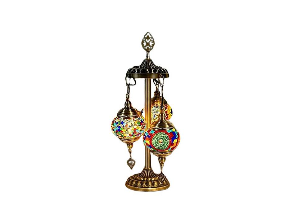Mosaic Moroccan Table Lamp For Living Room Bedroom