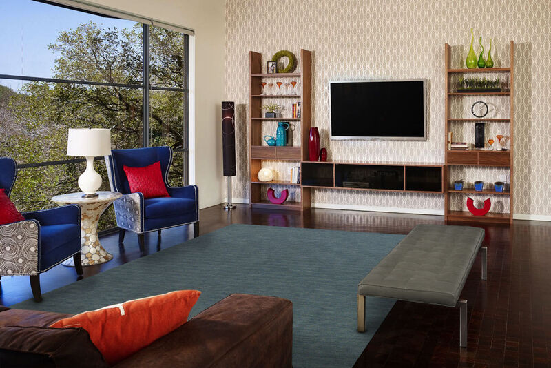 Luna 8049F Gray/Blue 3'6" x 5'6" Rug