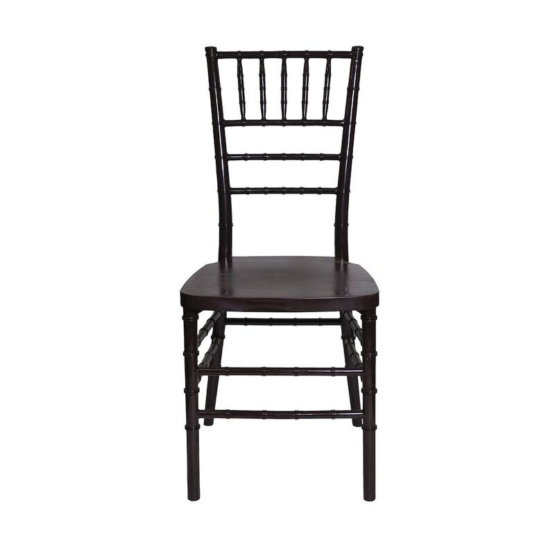 Commerical Seating Products European Red Mahogany Wood Dining Chairs