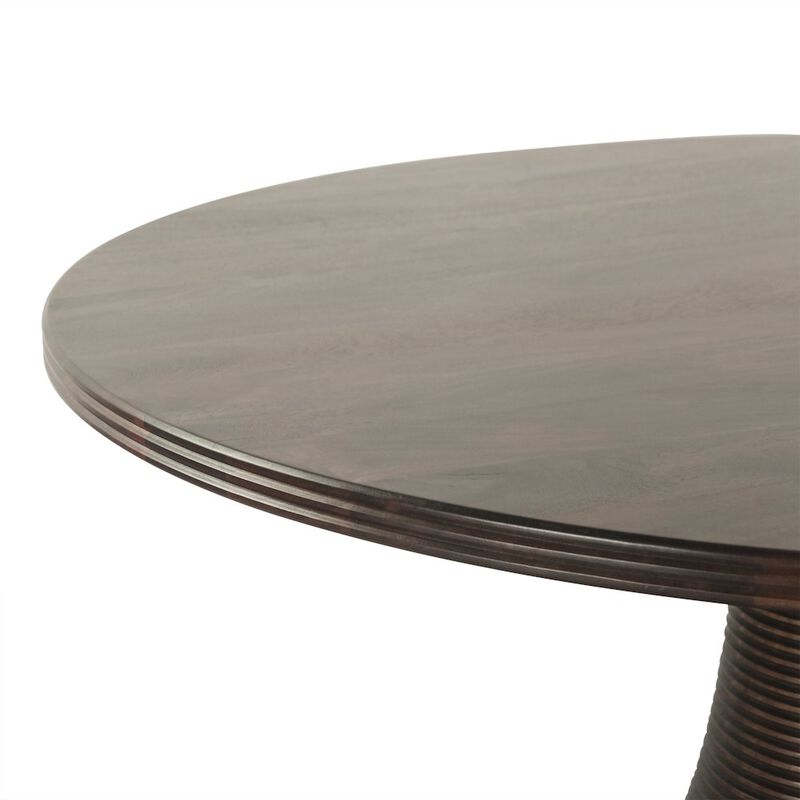 World Interiors Provence 54" Round Dining Table in Dark Sienna image number 2