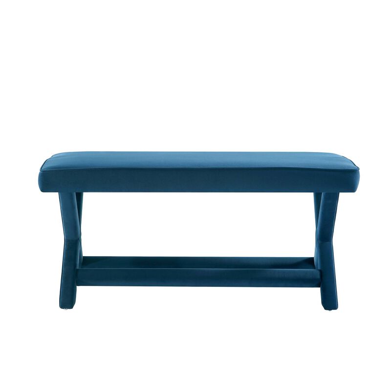 Abigail Blue Double Bench