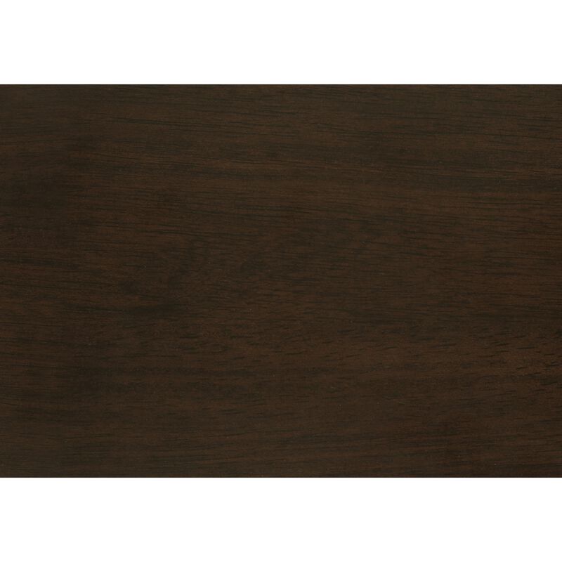 Monarch Specialties I 1300 - Dining Table, 36" Round, Small, Kitchen, Dining Room, Brown Veneer, Wood Legs, Transitional