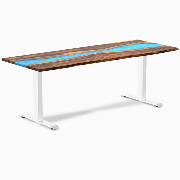 Desky Resin Hardwood Office Desk