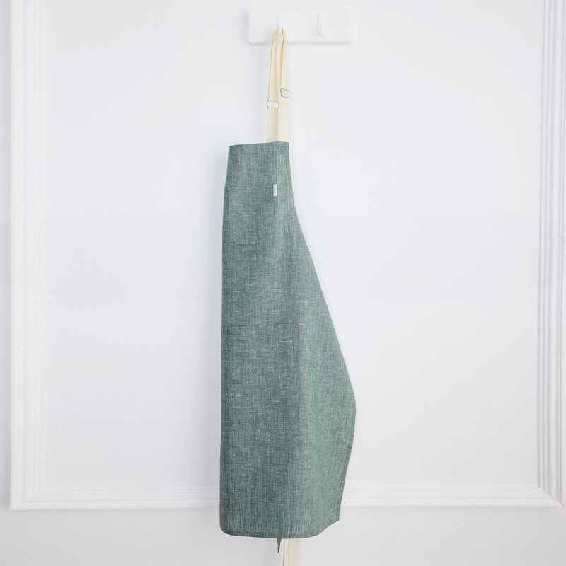 Solino Home 100% Pure Linen Apron - Kitchen Linen image number 1