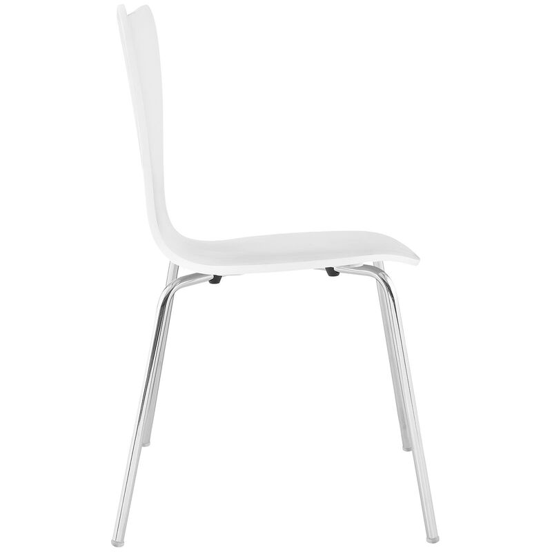 Modway EEI-537-WHI Ernie White Dining Side Chair